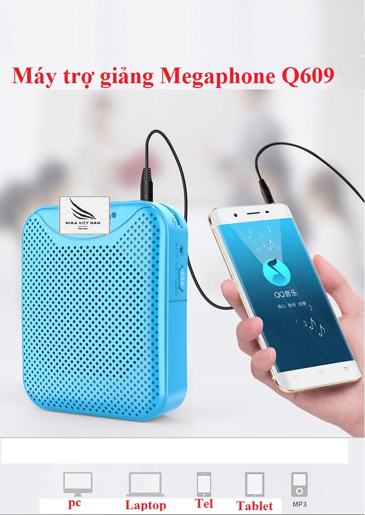 may-tro-giang-mega-q609-bluetooth-ket-noi-dien-thoai